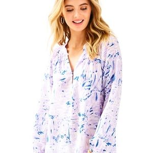Lilly Pulitzer Elsa Top in Rock the Dock